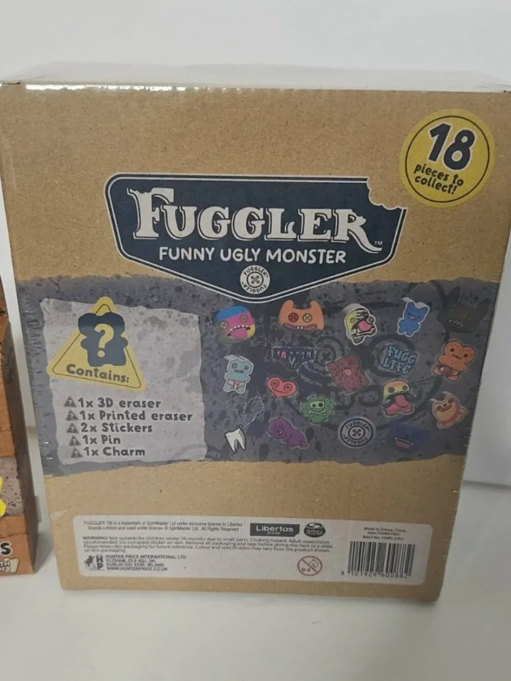 Fuggler Funny Ugly Monster Mini Stationery Vending Machine & Playing Cards